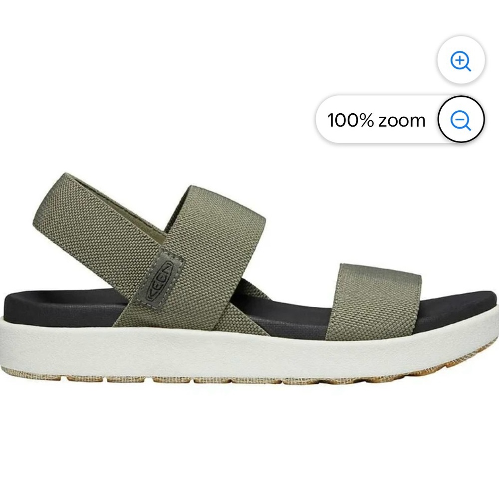 Keen Elle blackstrap dusty olive